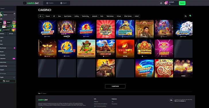 Screenshot 20Bet