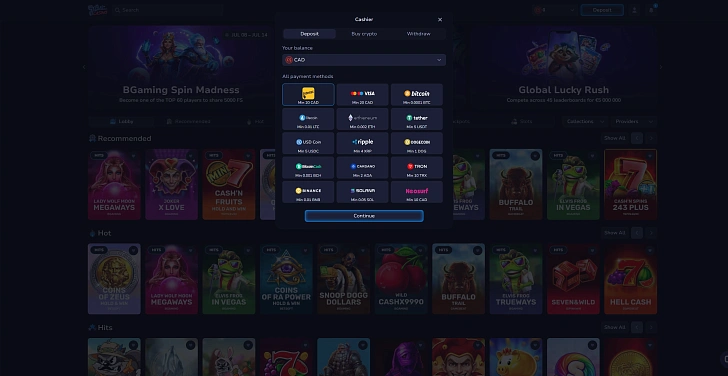 Screenshot 20Bet