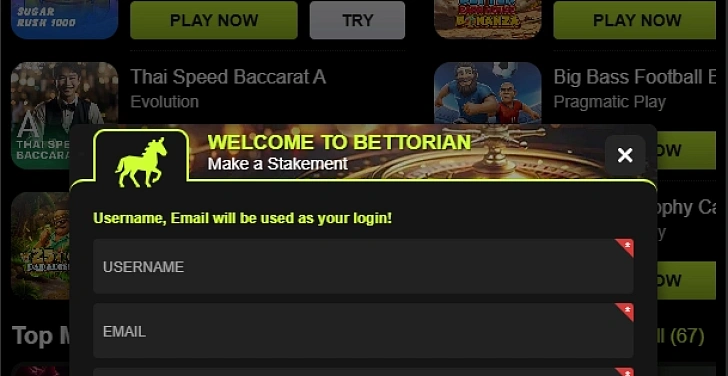 Screenshot 20Bet