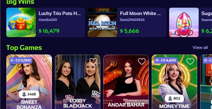 Screenshot 20Bet