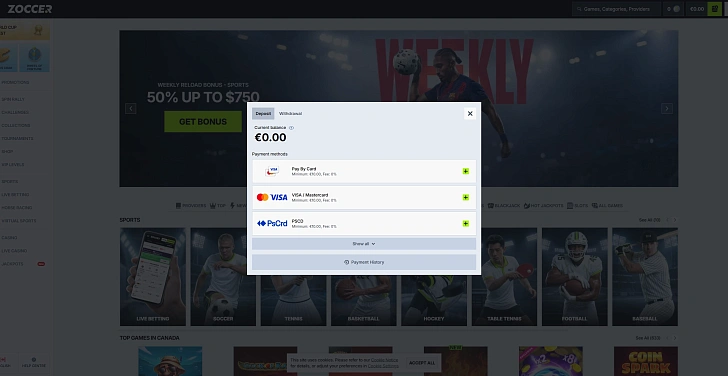 Screenshot 20Bet