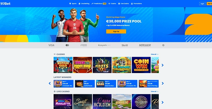 Screenshot 20Bet