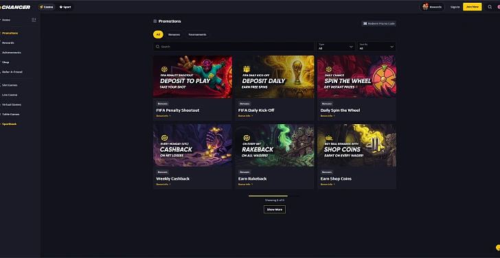 Screenshot 20Bet