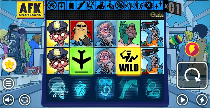 Gameplay process: wins, multipliers and cascade behaviour.
