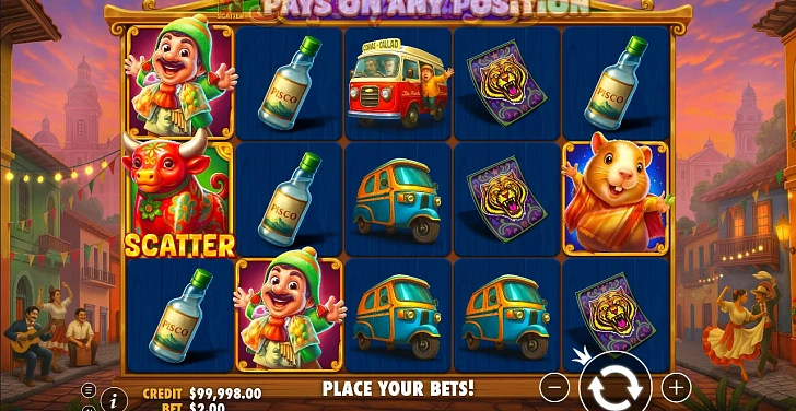 Gameplay process: wins, multipliers and cascade behaviour.