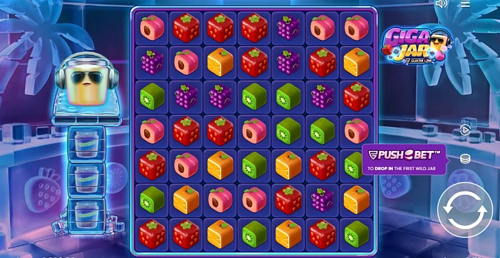 Gameplay process: wins, multipliers and cascade behaviour.