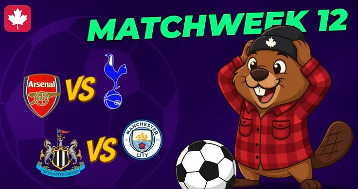 Predictions for the 12th round of the Premier League, odds and bets: Expert analysis Arsenal – Tottenham, Newcastle – Man City and all 10 matches
