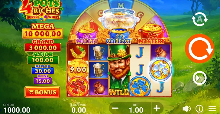 Gameplay process: wins, multipliers and cascade behaviour.