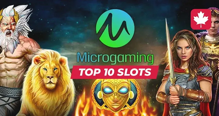 TOP 10 Microgaming Slots: Popular and Rewarding Games