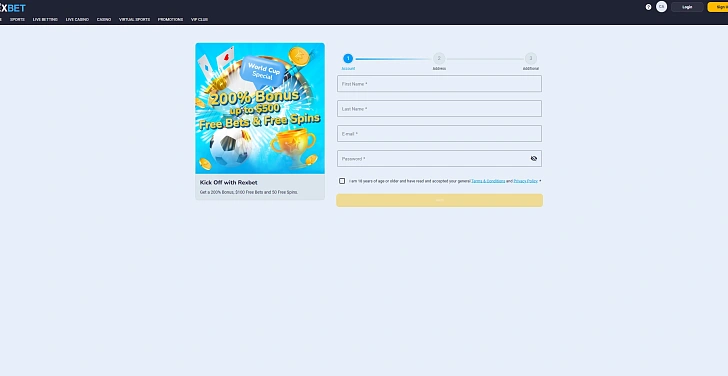 Screenshot 20Bet