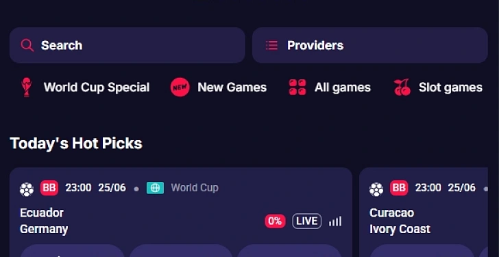 Screenshot 20Bet