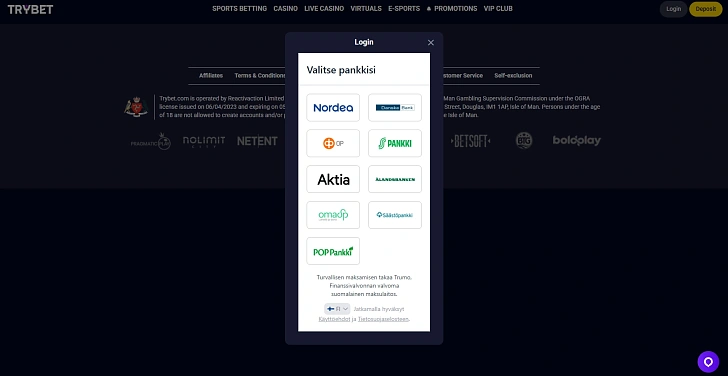 Screenshot 20Bet