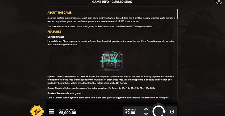 Settings: RTP, game rules, stakes and info panel.