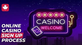 Online Casino Sign Up process