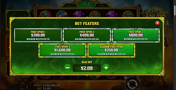 Gameplay process: wins, multipliers and cascade behaviour.
