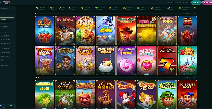 Screenshot 20Bet