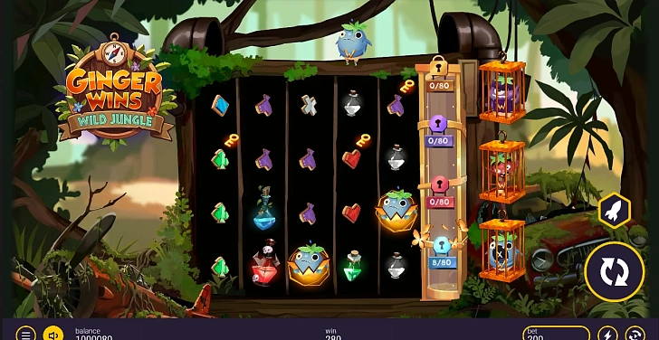 Gameplay process: wins, multipliers and cascade behaviour.