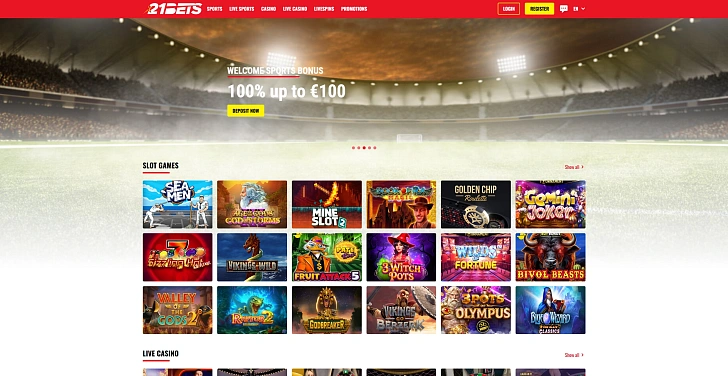 Screenshot 20Bet