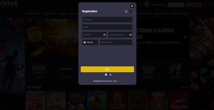 Screenshot 20Bet