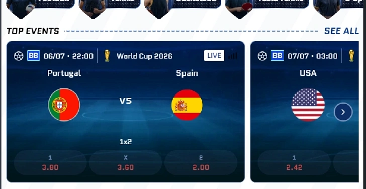 Screenshot 20Bet