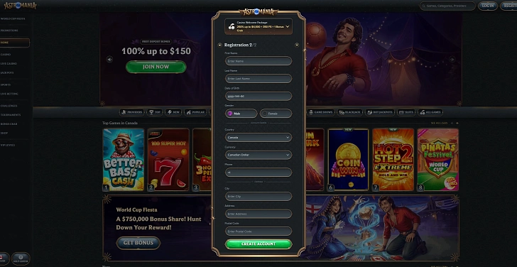 Screenshot 20Bet