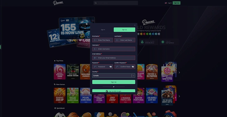 Screenshot 20Bet