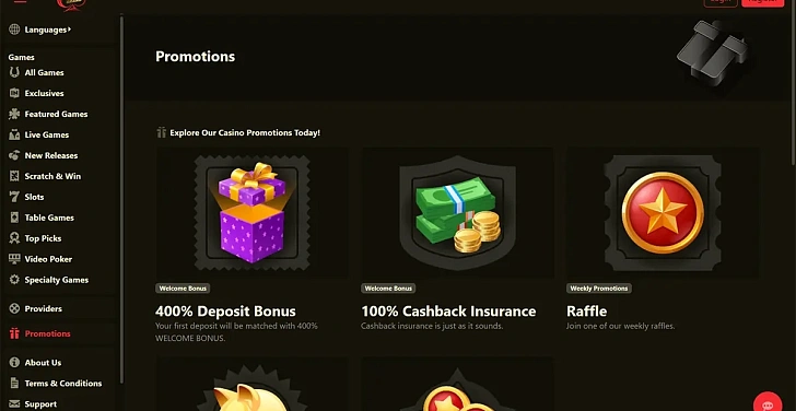 Screenshot 20Bet