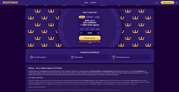 Screenshot 20Bet