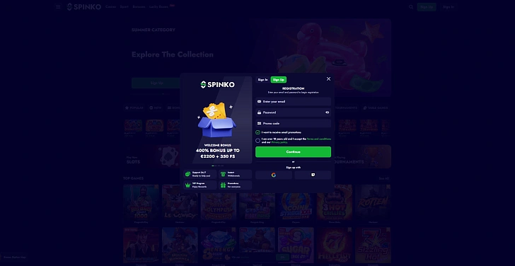 Screenshot 20Bet