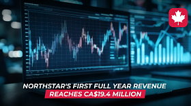 NorthStar's first full year revenue reaches CA$19.4 million.