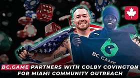 BC.Game has partnered with UFC fighter Colby Covington