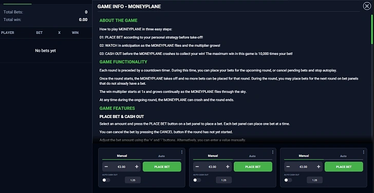Gameplay process: wins, multipliers and cascade behaviour.