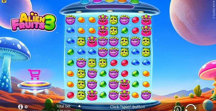 Gameplay process: wins, multipliers and cascade behaviour.
