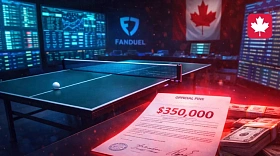 Canada fined FanDuel $350,000 over suspicious table tennis betting