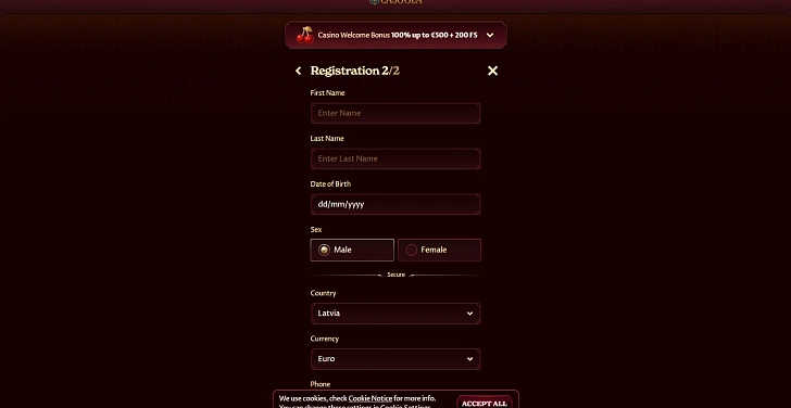 Screenshot 20Bet