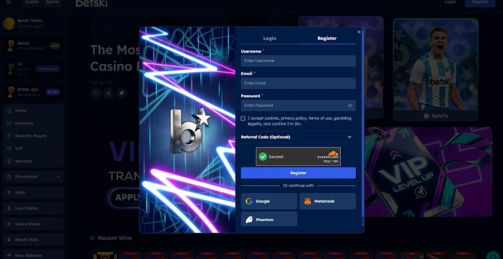 Screenshot 20Bet