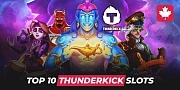TOP 10 Slots from Thunderkick: Discover a Vibrant World of Unique Games