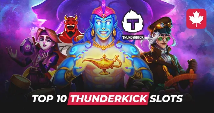 TOP 10 Slots from Thunderkick: Discover a Vibrant World of Unique Games