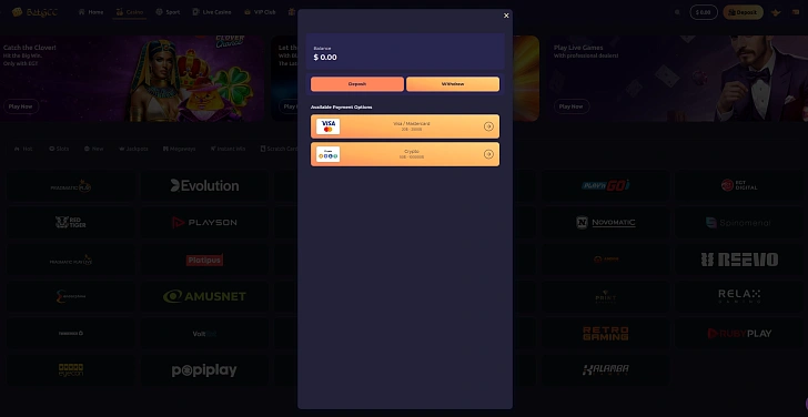 Screenshot 20Bet