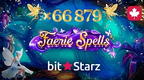 BitStarz Casino Player Wins $133,758 on Faerie Spells Slot