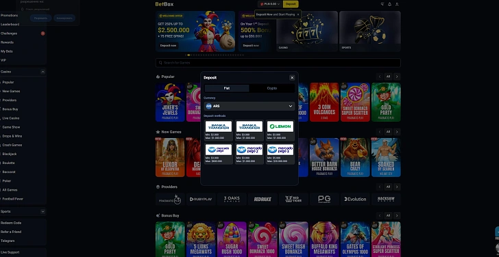 Screenshot 20Bet