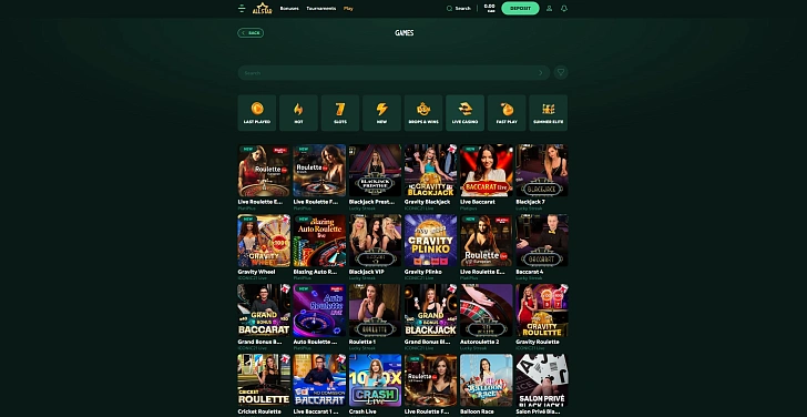 Screenshot 20Bet