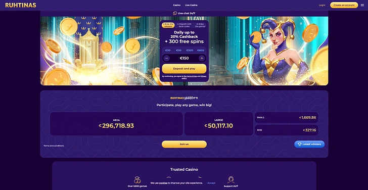Screenshot 20Bet