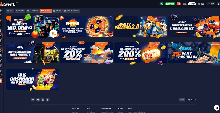 Screenshot 20Bet