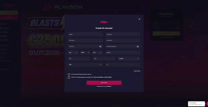 Screenshot 20Bet