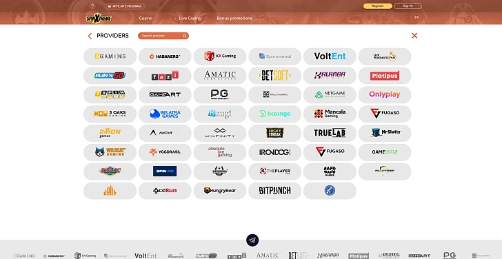 Screenshot 20Bet