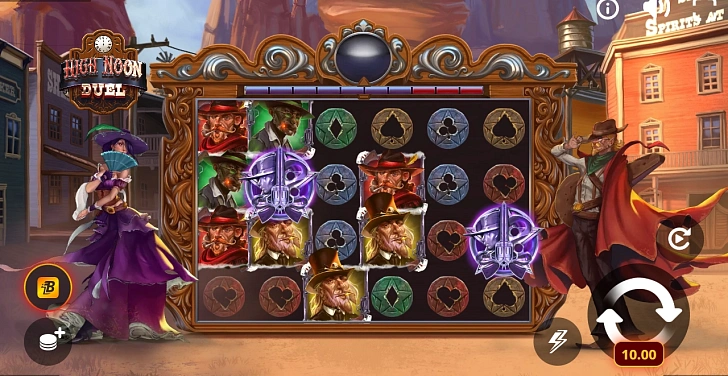 Gameplay process: wins, multipliers and cascade behaviour.