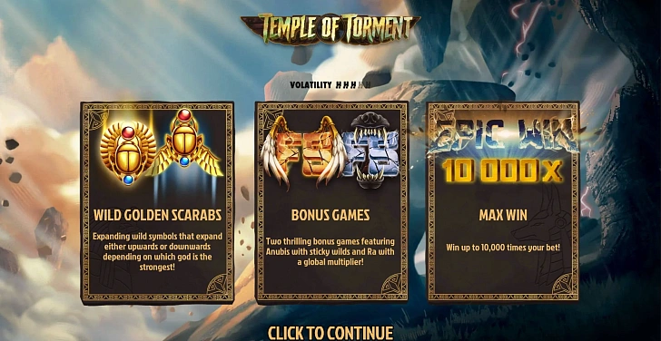 Base game: layout, bet controls and balance display.