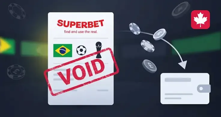 Superbet refunds Brazil win bets after team exits the 2026 World Cup