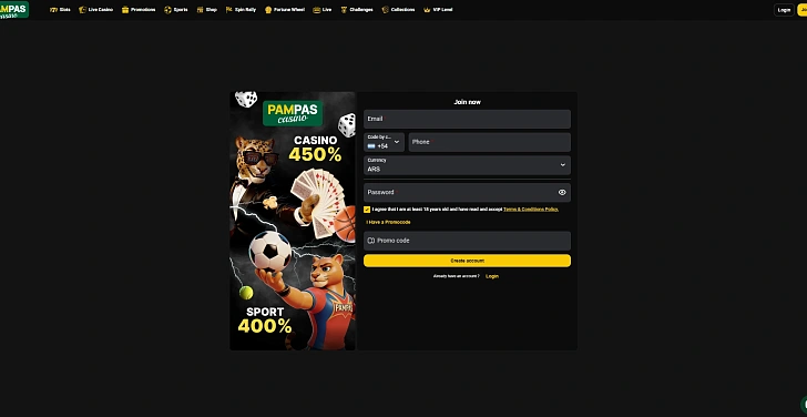 Screenshot 20Bet